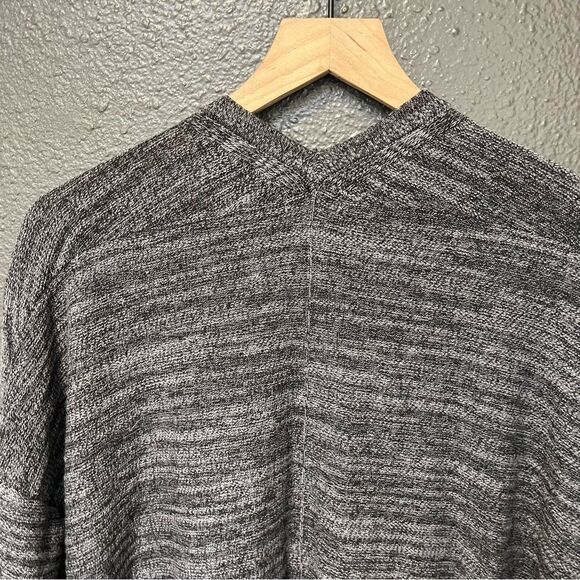 J. Jill, Pure Jill, Linen blend Heather textured open front cardigan, medium - Picture 4 of 10